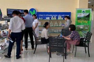 Công ty Cổ phần Dược Liệu Việt Nam giới thiệu sản phẩm tại hội nghị khoa học toàn quốc