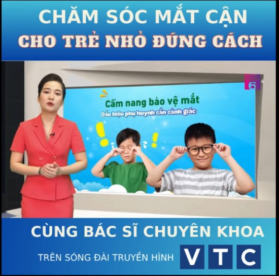 Bổ mắt Vietmec TRÊN SÓNG TRUYỀN HÌNH VTC: Cùng bác sĩ chuyên khoa đầu ngành chăm sóc mắt cho tr