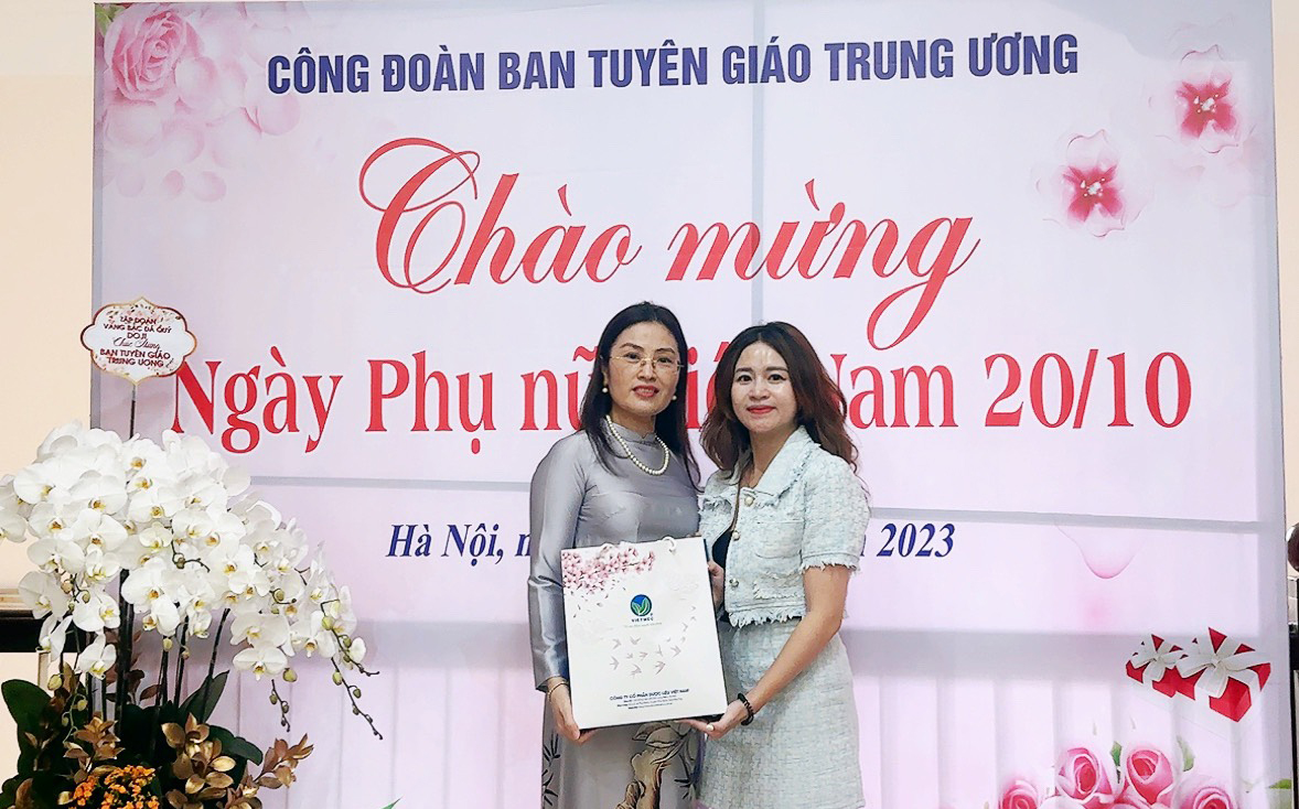 Dược liệu Việt Nam VIETMEC - Vinh dự đồng hành cùng Ban Tuyên giáo Trung Ương ngày 20/10